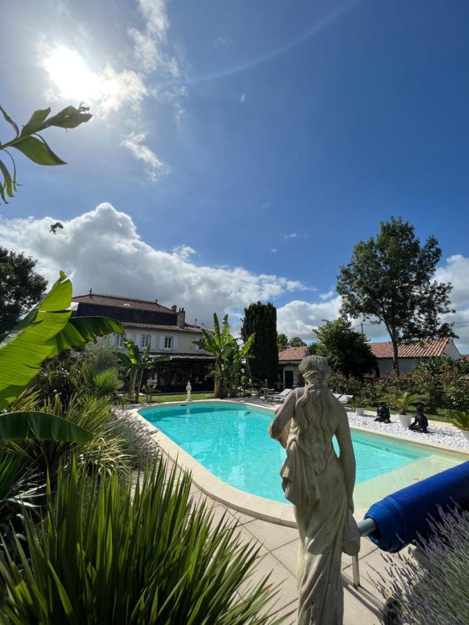 Chambres D'Hotes Dans Maison De Maitre Chaniers Bagian luar foto